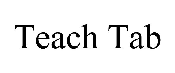 Trademark Logo TEACH TAB
