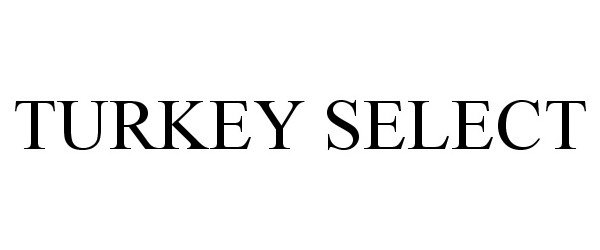 Trademark Logo TURKEY SELECT