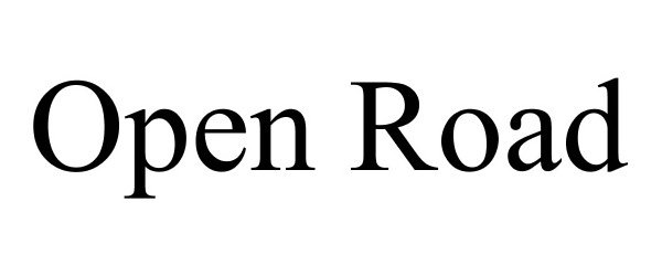 Trademark Logo OPEN ROAD