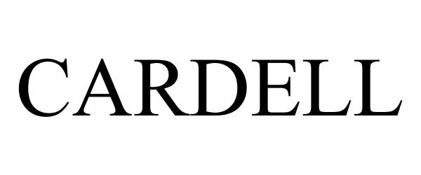 Trademark Logo CARDELL