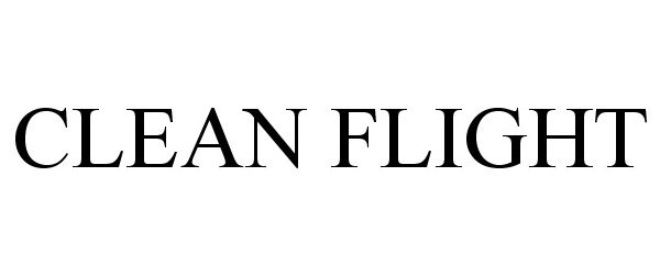 Trademark Logo CLEAN FLIGHT