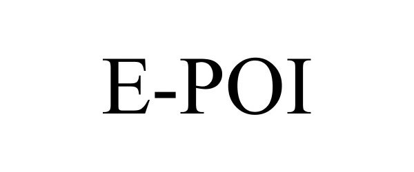 Trademark Logo E-POI