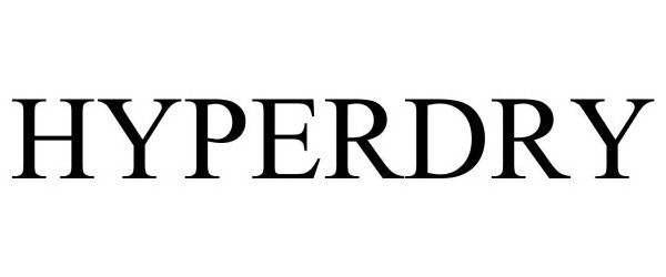 Trademark Logo HYPERDRY