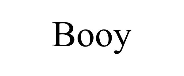 Trademark Logo BOOY