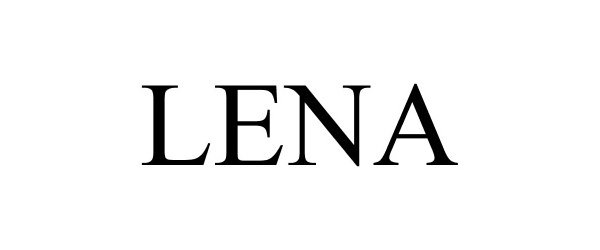 Trademark Logo LENA