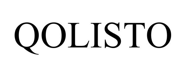 Trademark Logo QOLISTO