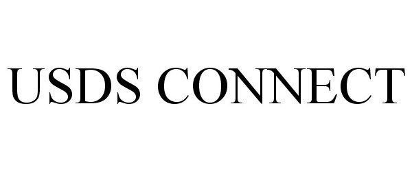 Trademark Logo USDS CONNECT