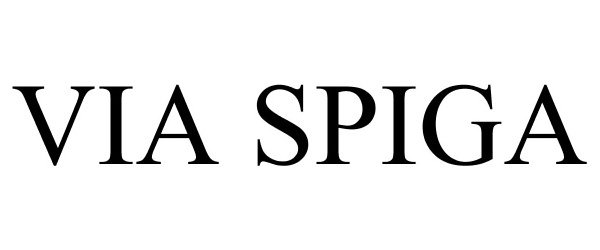 Trademark Logo VIA SPIGA