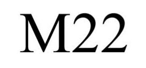 Trademark Logo M22