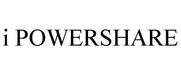 Trademark Logo I POWERSHARE