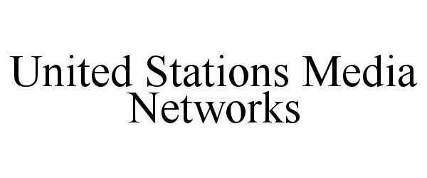  UNITED STATIONS MEDIA NETWORKS