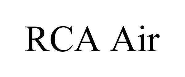 Trademark Logo RCA AIR