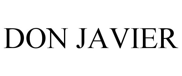 Trademark Logo DON JAVIER