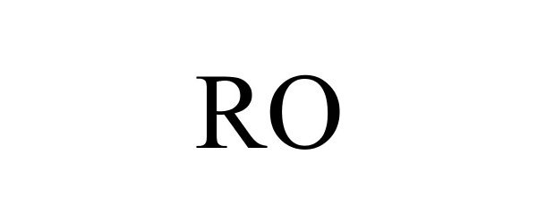 Trademark Logo RO