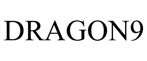 Trademark Logo DRAGON9