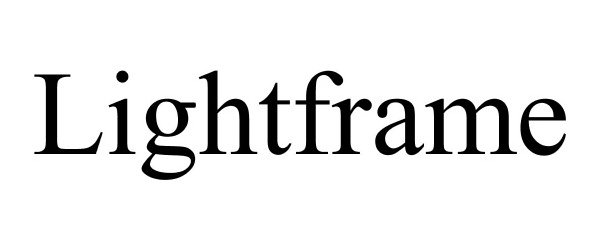 Trademark Logo LIGHTFRAME