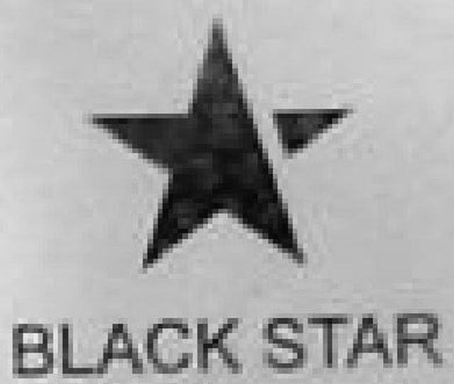 Trademark Logo BLACK STAR