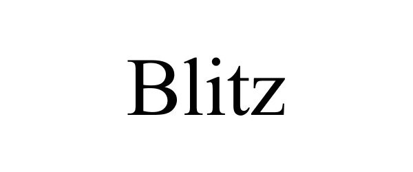 Trademark Logo BLITZ