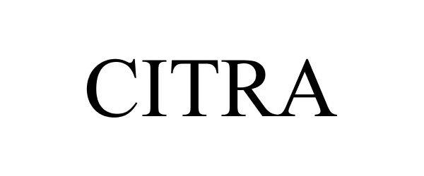 Trademark Logo CITRA