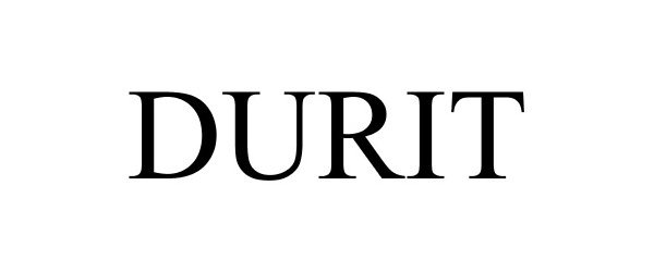 Trademark Logo DURIT