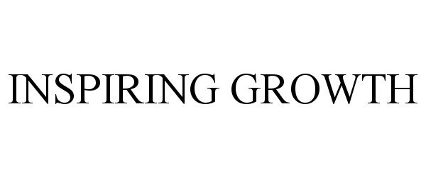 Trademark Logo INSPIRING GROWTH