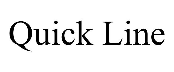 Trademark Logo QUICK LINE