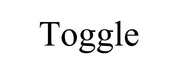 Trademark Logo TOGGLE