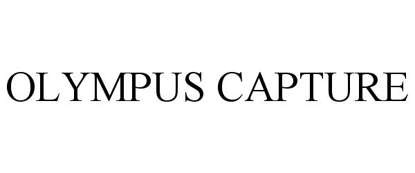 Trademark Logo OLYMPUS CAPTURE