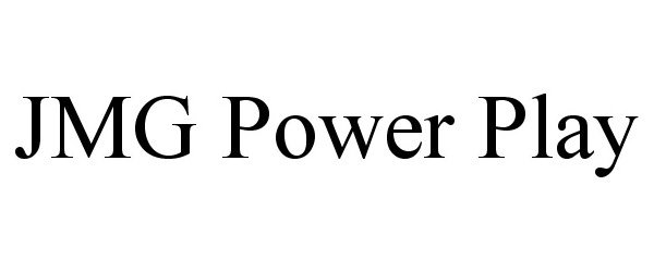 Trademark Logo JMG POWER PLAY