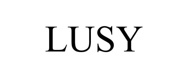  LUSY