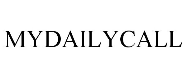  MYDAILYCALL