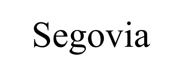 Trademark Logo SEGOVIA