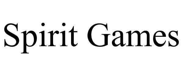 Trademark Logo SPIRIT GAMES