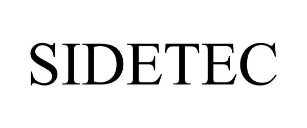 Trademark Logo SIDETEC