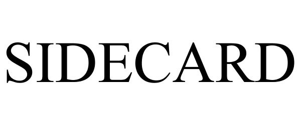 Trademark Logo SIDECARD