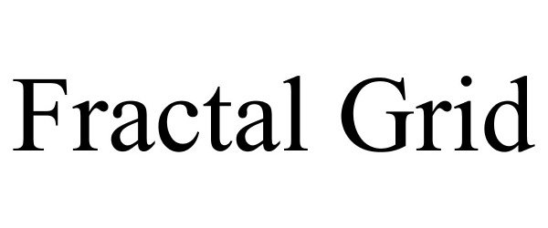 Trademark Logo FRACTAL GRID
