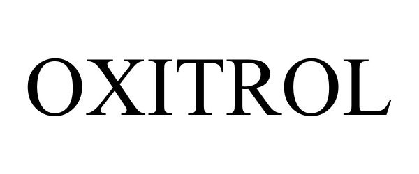 Trademark Logo OXITROL