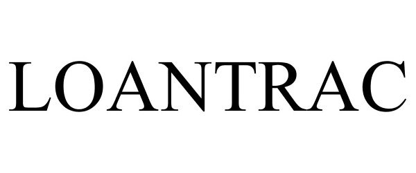 Trademark Logo LOANTRAC