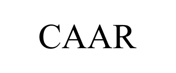 Trademark Logo CAAR