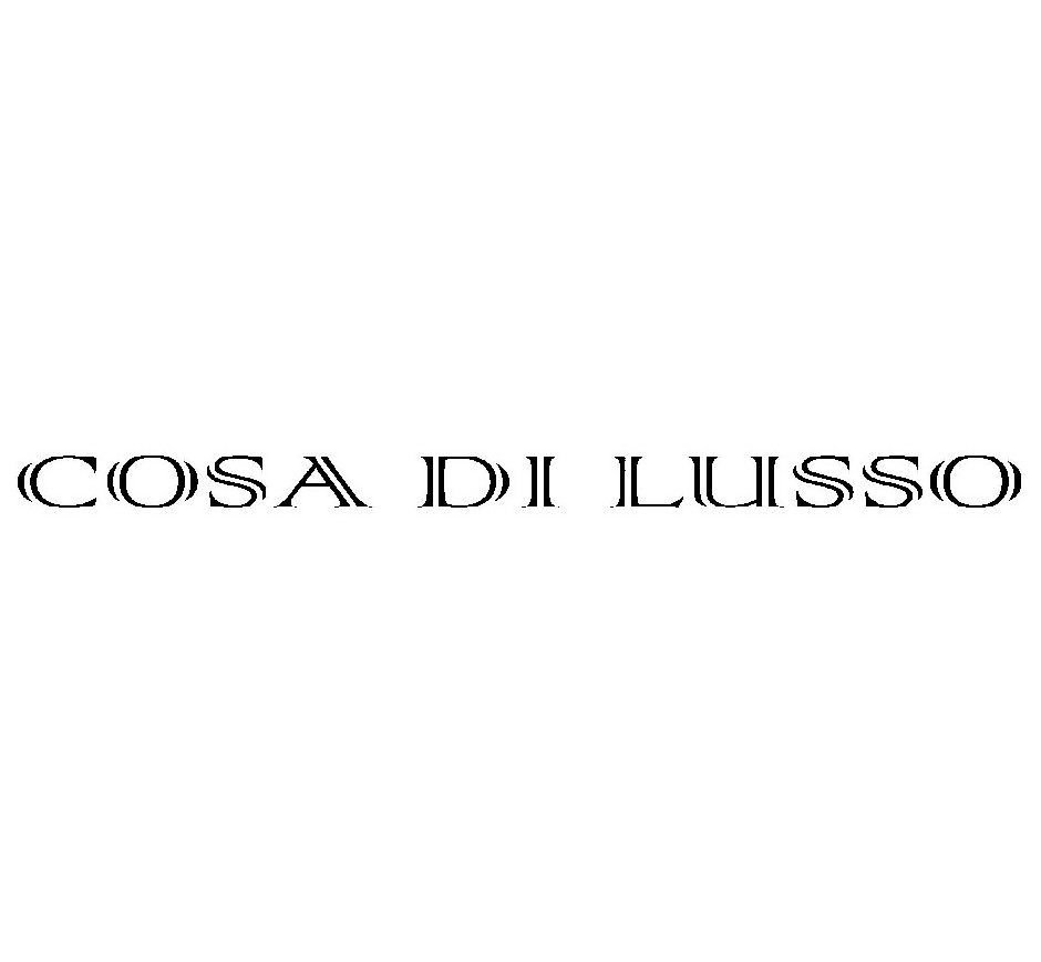  COSA DI LUSSO