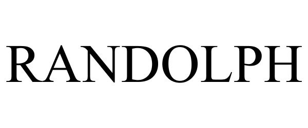 Trademark Logo RANDOLPH