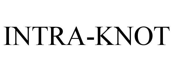 Trademark Logo INTRA-KNOT