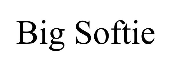 Trademark Logo BIG SOFTIE