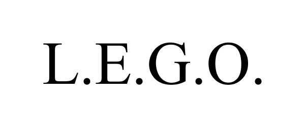 Trademark Logo L.E.G.O.