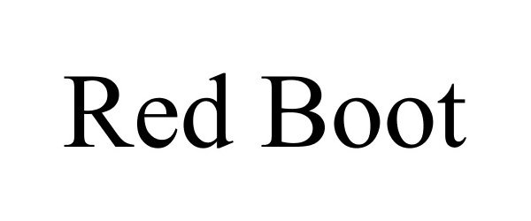 RED BOOT