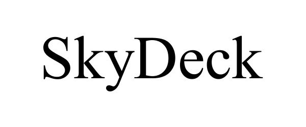Trademark Logo SKYDECK