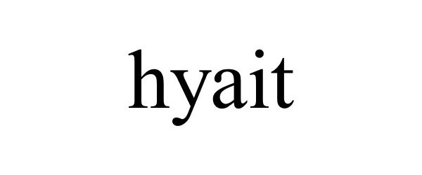 Trademark Logo HYAIT