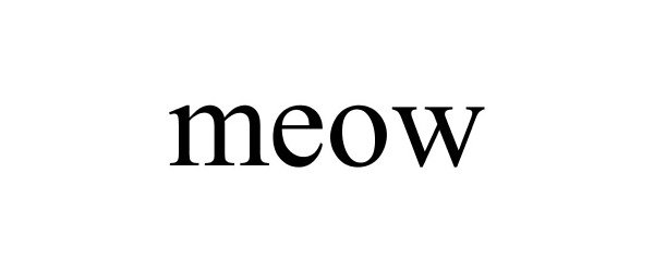 Trademark Logo MEOW