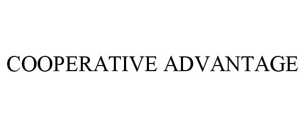 Trademark Logo COOPERATIVE ADVANTAGE