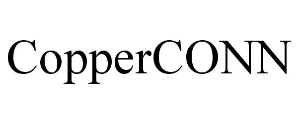 Trademark Logo COPPERCONN